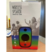 Load image into Gallery viewer, A1078, Bluetooth Wireless Speaker with RGB Lights 8"(Y309B) .C24. &