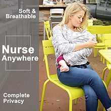 Load image into Gallery viewer, A1026, Multipurpose Baby Car Seat Cover , Canopy & Nursing Cover (Mixed Color) &