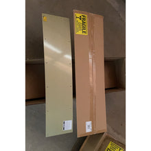 Load image into Gallery viewer, A6960, 8"x34" & 6"x34" Brite Brass on Aluminum Door Kick Plate MP4618A MP4703 .C10 &