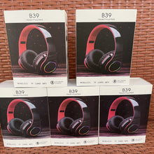 Load image into Gallery viewer, A8118, Bluetooth, Wireless Headphones with LED light &