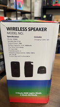 Load image into Gallery viewer, A6001, Bluetooth Wireless Speaker with RGB Lights (FSKU Y2303) &