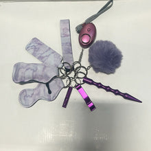 Load image into Gallery viewer, A6323,9PCS Bead Keychain Bracelet Full Set (Mixed Color) &