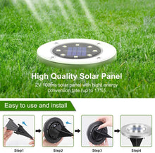 Load image into Gallery viewer, A6185, Solar Garden Light 4 pack &