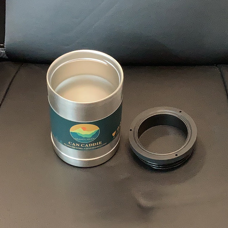 A0933-01, 14 oz Vacuum Insulated Tumbler,Can Caddie Cup  &