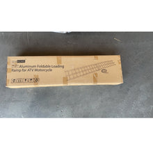 Charger l&#39;image dans la galerie, A6244，7.5 FT Aluminum Foldable Loading for Truck ladder &amp;
