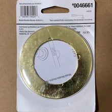 Cargar imagen en el visor de la galería, A6203 , Door Cover Plate, Steel, Brass, For: 2-1/8 in Bore Locks #0046661  U9524-L &amp;
