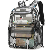 Load image into Gallery viewer, A6856，Clear Backpack School bag    &amp;
