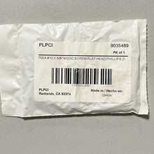 Cargar imagen en el visor de la galería, A6924, 75pcs #10x5/8&quot; Wood Screw Flat Head Phillips Zinc 9035489  &amp;%
