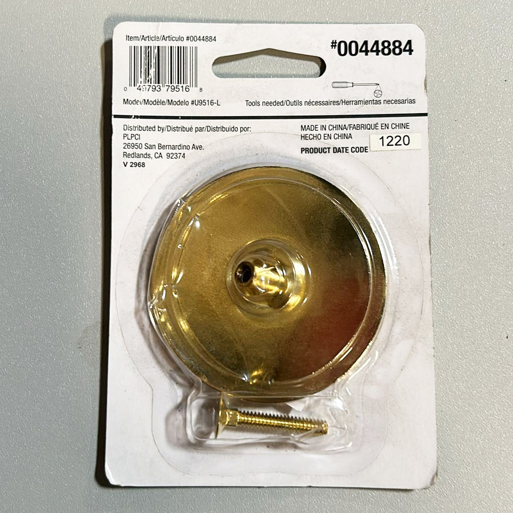 A6928, Door Lock Hole Filler Plate,  #U9516-L,  #0044884 .C36.&