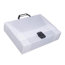 Load image into Gallery viewer, A6939, Plastic Portfolio Briefcase with Handles  12 3/4&quot; x 9 1/2&quot; x 3&quot; Mixed Color  #SF510 .C12. &amp;
