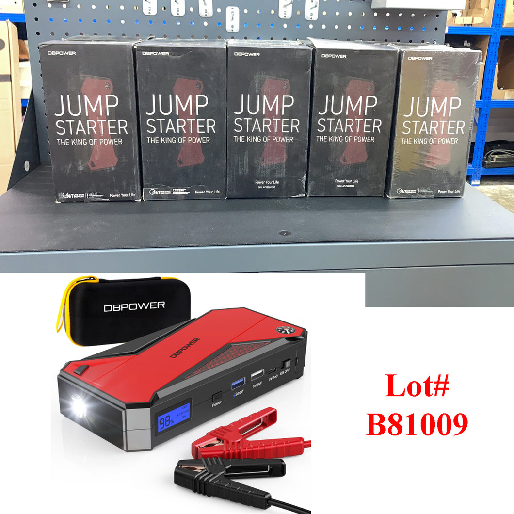 A81009 10 units Portable Car Jump Starter