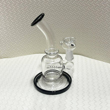 Load image into Gallery viewer, A6593 , Clear Glass Rig Water Pipe Bubbler (Mixed) &amp;
