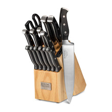Cargar imagen en el visor de la galería, A6033, Premium 15-Piece German High Carbon Stainless Steel Knife set .CP4. &amp;
