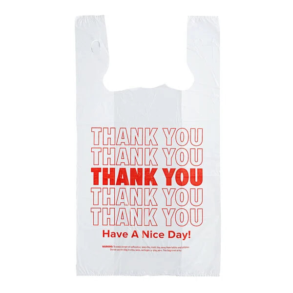 A8158,T-Shirt Bags  Shopping Bag 12X7X23inch  600ct &