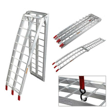 Charger l&#39;image dans la galerie, A6244，7.5 FT Aluminum Foldable Loading for Truck ladder &amp;
