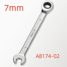 Load image into Gallery viewer, A8174，Fixed Head Ratchet Spanner 6mm-32mm
