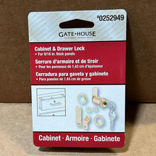 Load image into Gallery viewer, A6219 ,Drawer and Cabinet Lock #0252949  U9944-L &amp;
