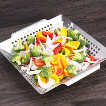 Charger l&#39;image dans la galerie, A0935,, Heavy Duty Stainless Steel Grill Basket &amp;
