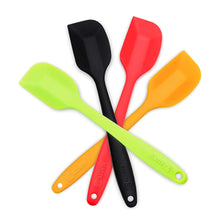 Load image into Gallery viewer, A6137, Kitchen Silicone with Stainless Steel Spatulas  4-Piece  8.5inch
