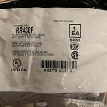 Charger l&#39;image dans la galerie, A6889，Flush Power Socket Black 30A 125/250 3 Pole 4 Wires  .C10. &amp;

