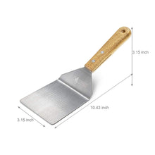 Load image into Gallery viewer, A6138, BBQ Grill Stainless Steel Spatulas 3 set &amp;
