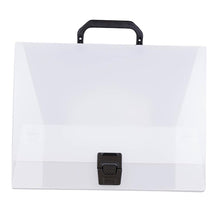 Load image into Gallery viewer, A6939, Plastic Portfolio Briefcase with Handles  12 3/4&quot; x 9 1/2&quot; x 3&quot; Mixed Color  #SF510 .C12. &amp;

