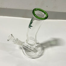 Load image into Gallery viewer, A6593 , Clear Glass Rig Water Pipe Bubbler (Mixed) &amp;
