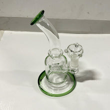 Load image into Gallery viewer, A6593 , Clear Glass Rig Water Pipe Bubbler (Mixed) &amp;
