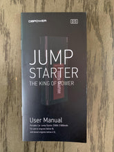 Load image into Gallery viewer, A6142, Car Battery Jump Starter 2500A 21800mAh  power bank Jumper   &amp;
