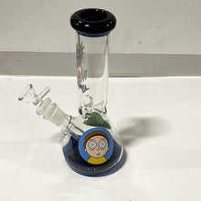 Load image into Gallery viewer, A6593 , Clear Glass Rig Water Pipe Bubbler (Mixed) &amp;
