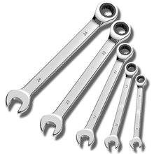 Load image into Gallery viewer, A8174，Fixed Head Ratchet Spanner 6mm-32mm
