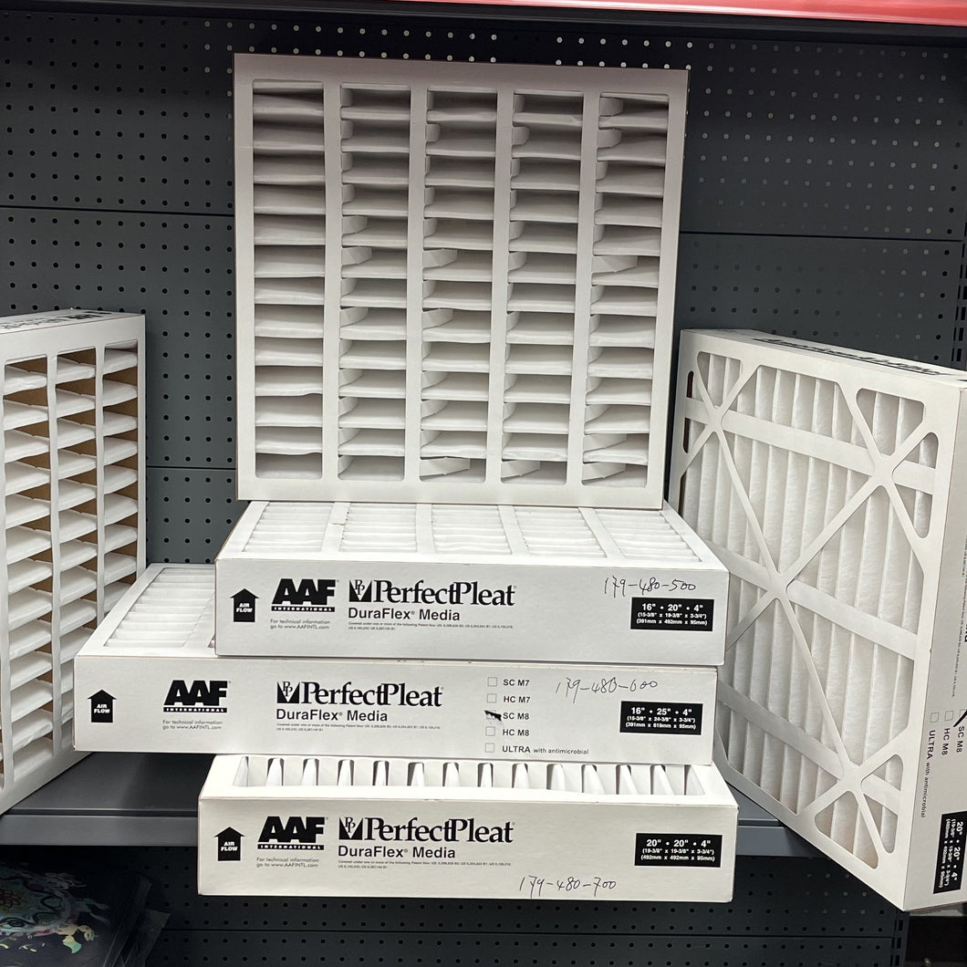 A7025  Pleated Air Filter 25x16x4,20x20x4,20x16x4